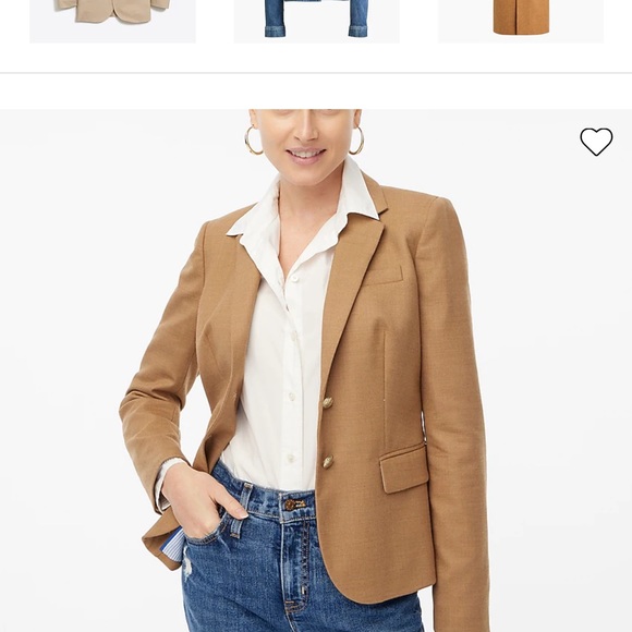J Crew mercantile tan blazer - Picture 2 of 4